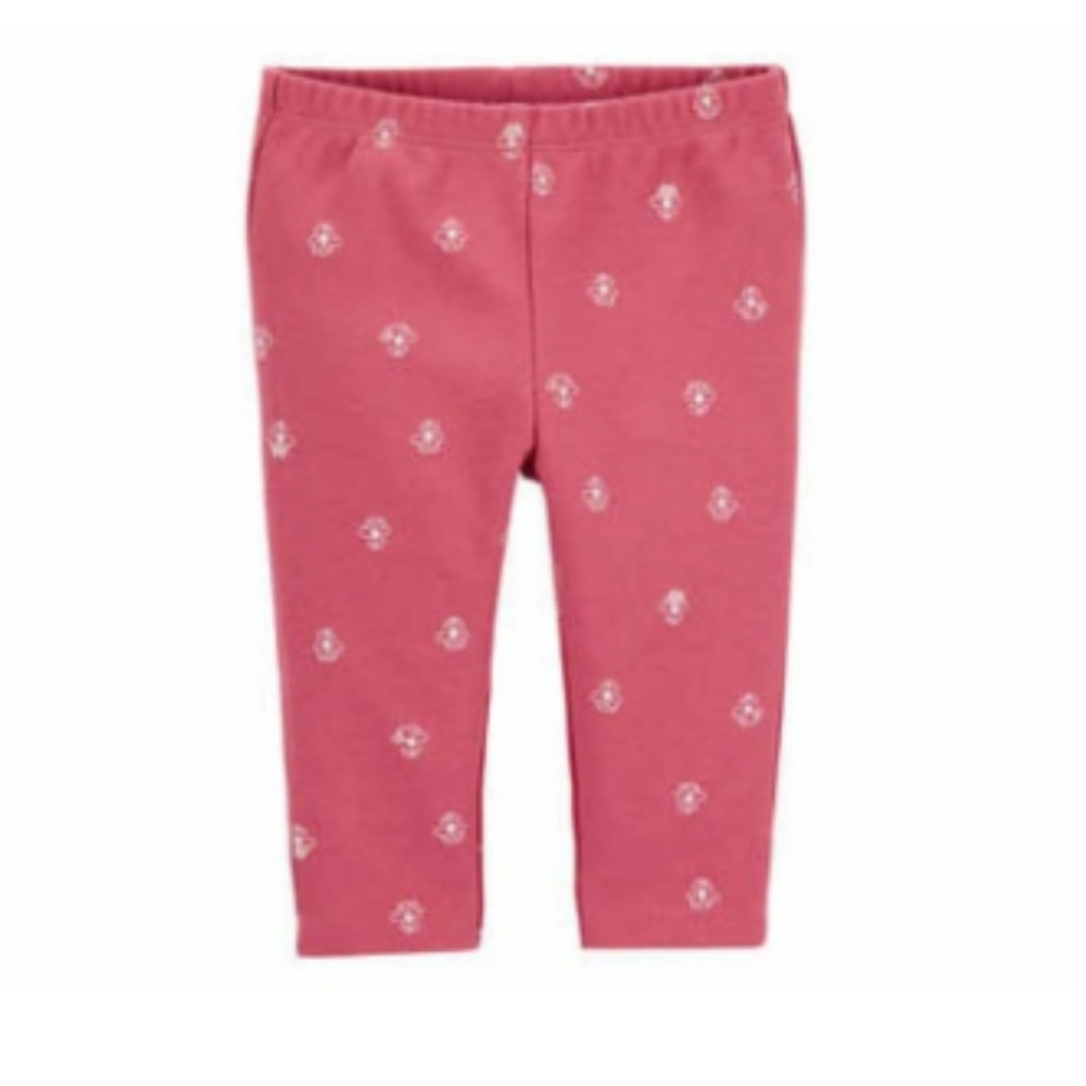 Carter's 4 piece peplum bodysuit leggings 18 24 2 2T cy - Picture 5 of 6